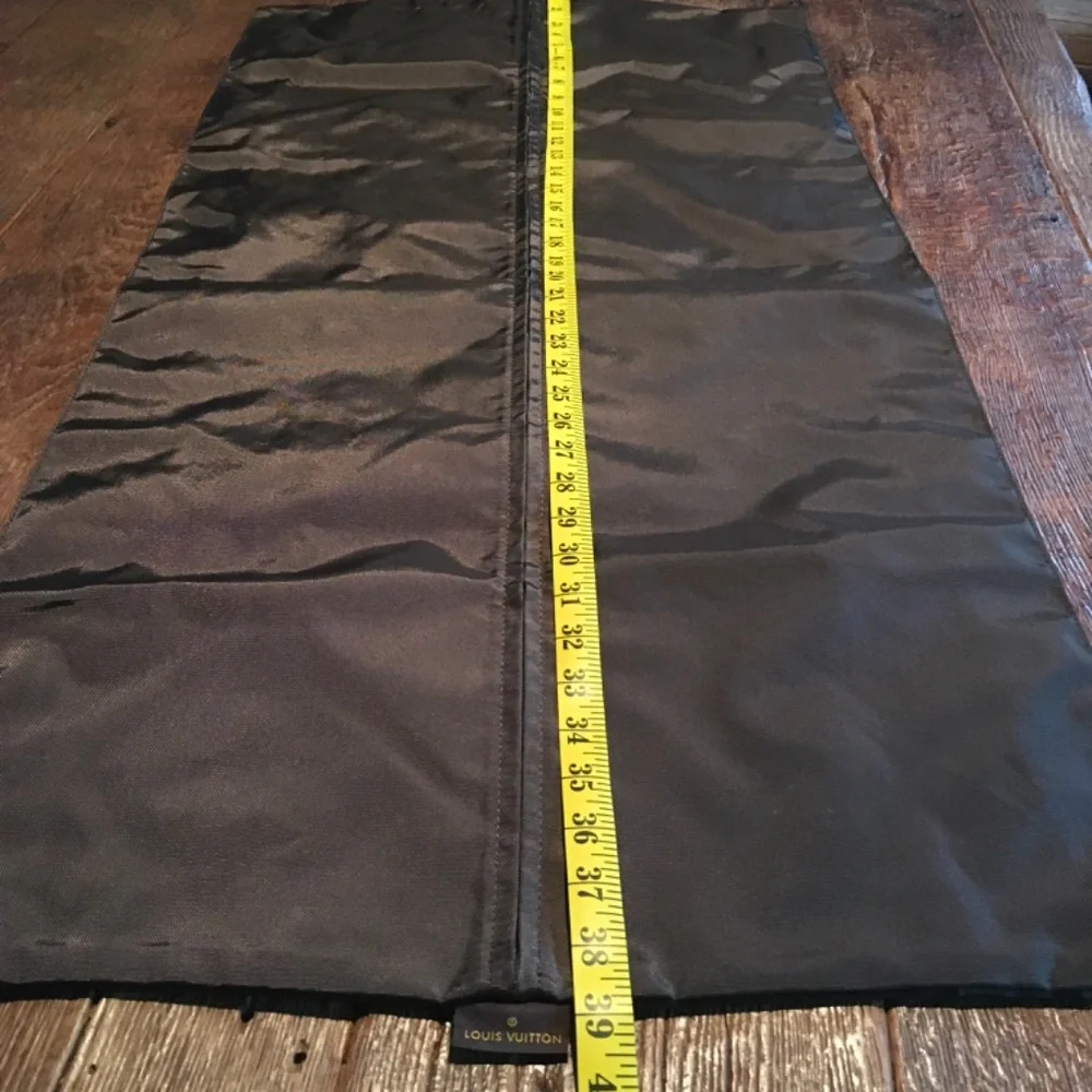 Louis Vuitton Garment Cover Nylon Brown Bag & Hanger